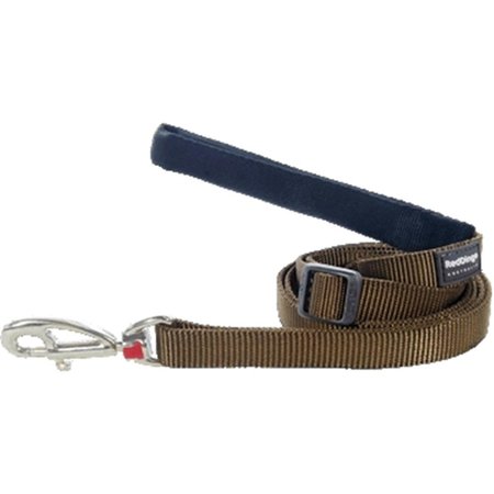 RED DINGO Dog Lead Classic Brown, Large RE437240